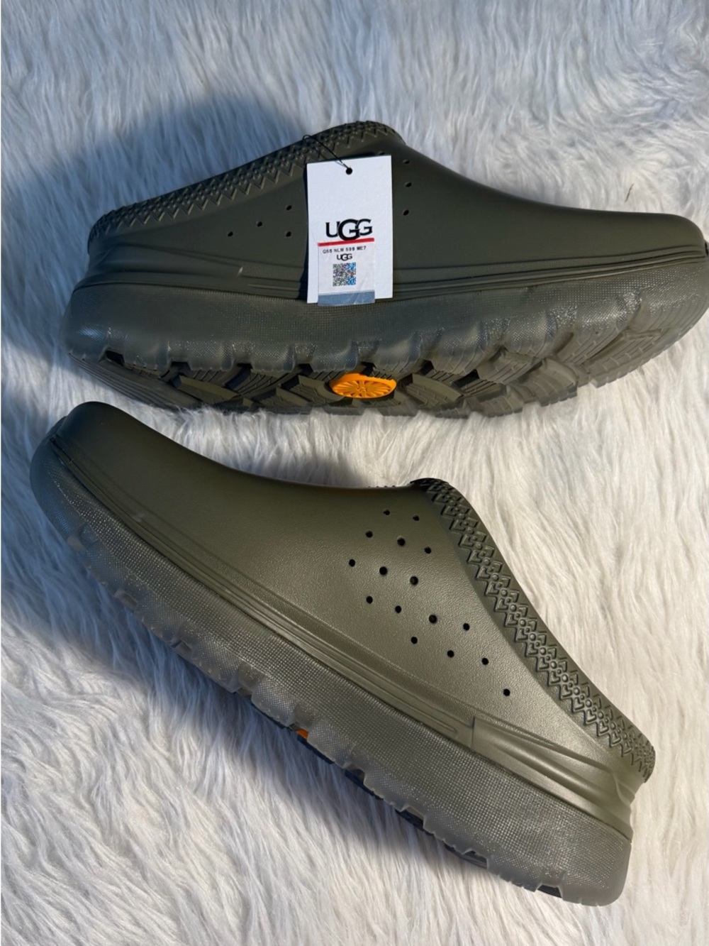 UGG Tasman Sport Slip-On Clog in Olive